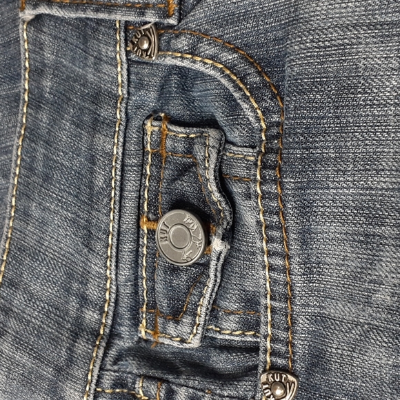Kut from the Kloth Size 10 Button Back Pockets Cropped Jeans - Picture 16 of 16